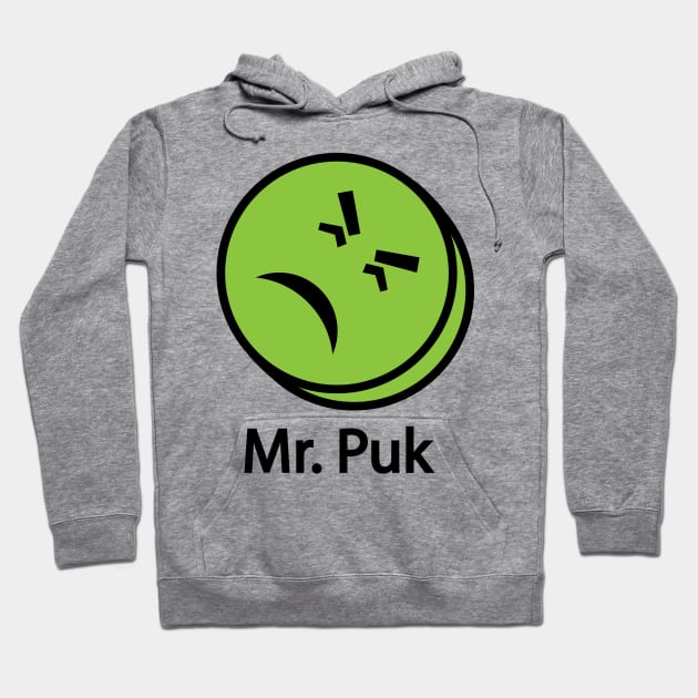 Mr. Puk (Mr. Yuk's Offspring) Hoodie by albinochicken